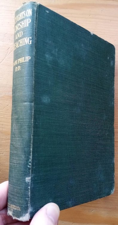 Thoughts on Worship and Preaching: The Preachers' Lectureship, 1930