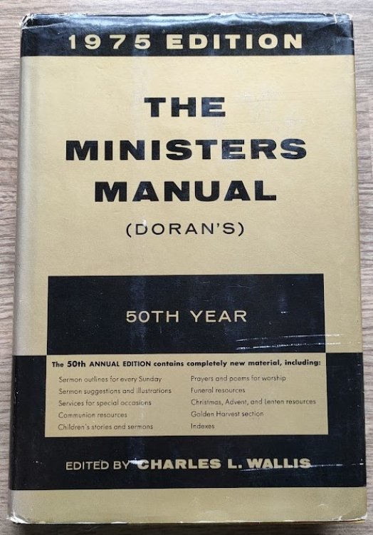 The Minister's Manual (Doran's): Fifitieth Annual Issue