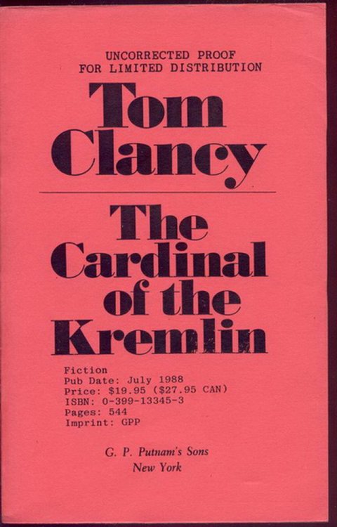 Cardinal of the Kremlin - Proof