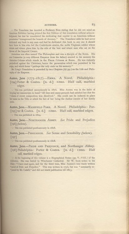 Catalog of the Library of C.H. Clark 2 Vols.