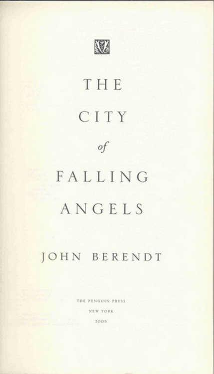 City of Falling Angels, The