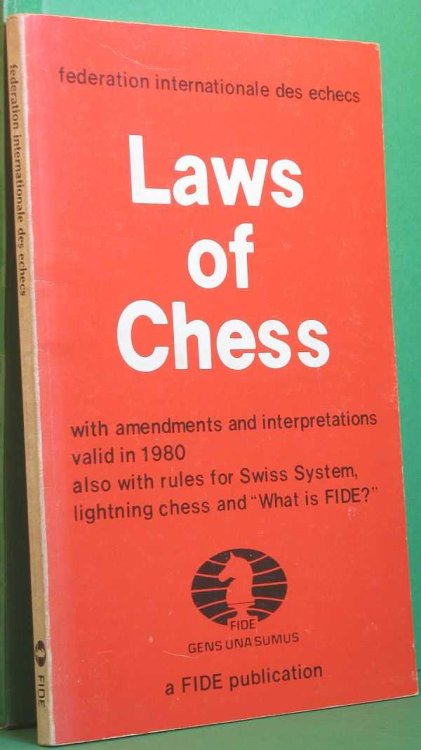 Federation Internationale des Checs: Laws of Chess