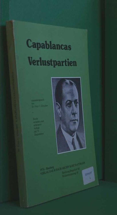 Capablancas Verlustpartien