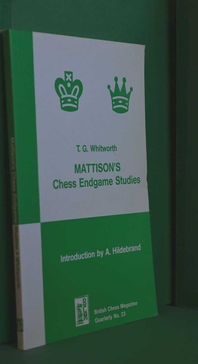 Mattison's Chess Endgame Studies