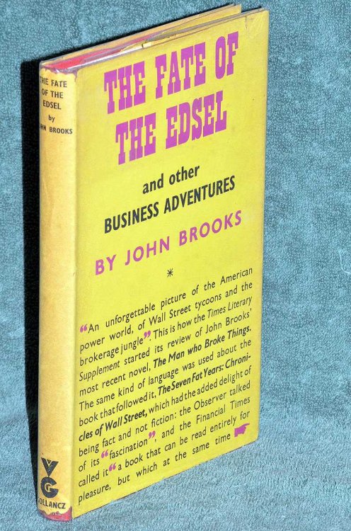 The Fate of the Edsel and other Business Adventures