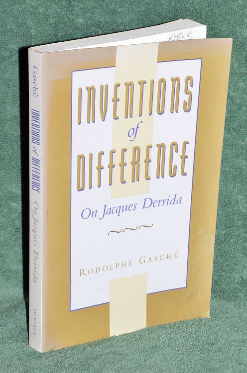 Inventions of Difference: On Jacques Derrida