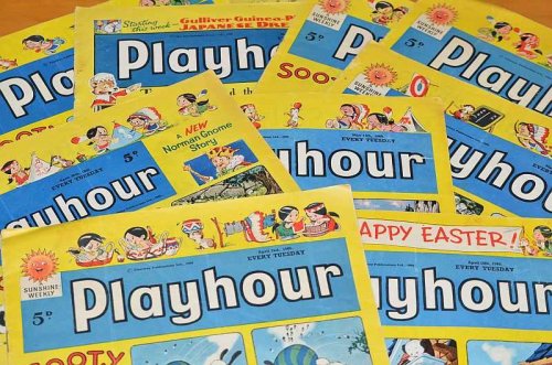 12 Playhour Magazines from 1959 to 1961