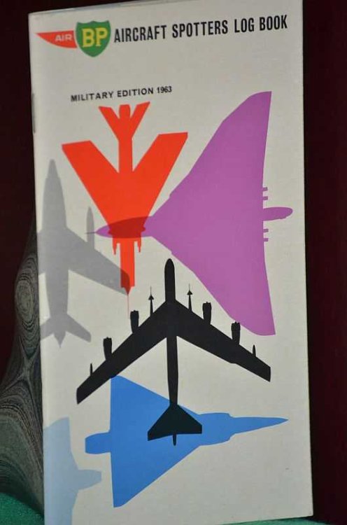 Air BP Aircraft Spotters Log Book: Military Edition 1963