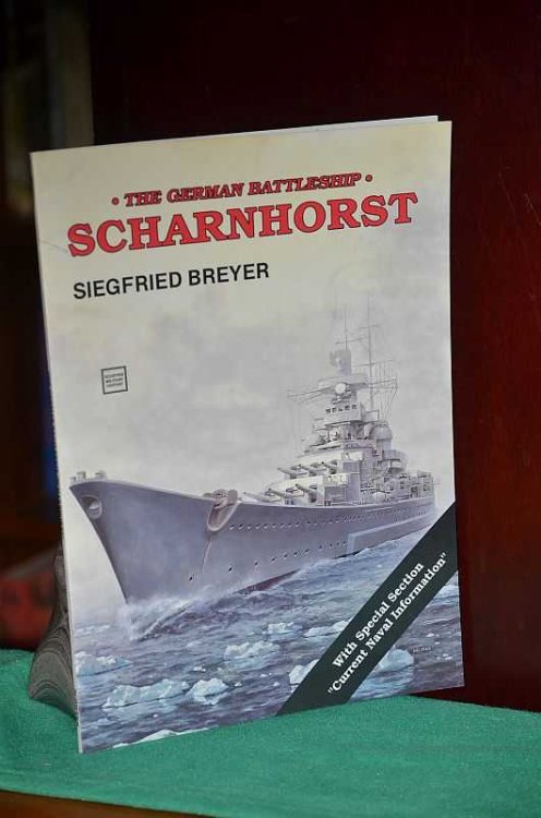 The German Battleship Scharnhorst