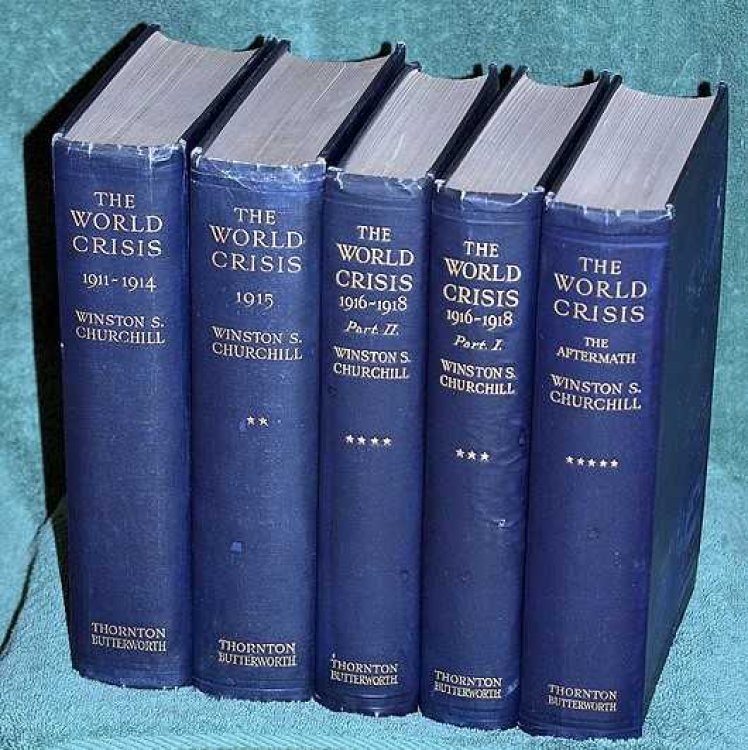 The World Crisis: In 5 volumes 1911 - 1918 inc. The Aftermath