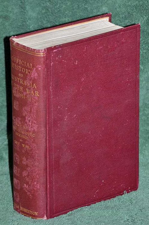 Photographic Record of the War: The Official History of Australia in the War of 1914 - 18 Vol XII