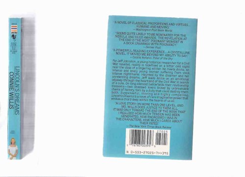 Lincoln's Dreams ---by Connie Willis - a signed Copy ( Author's First Novel )