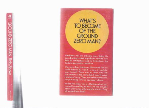 Ground Zero Man -by Bob Shaw -a Signed Copy