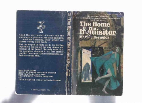 TWO VOLUMES: The Home of the Inquisitor ---with The House in the Kasbah -by Maxine Reynolds (aka Mack Reynolds ) / Beagle Gothic Series