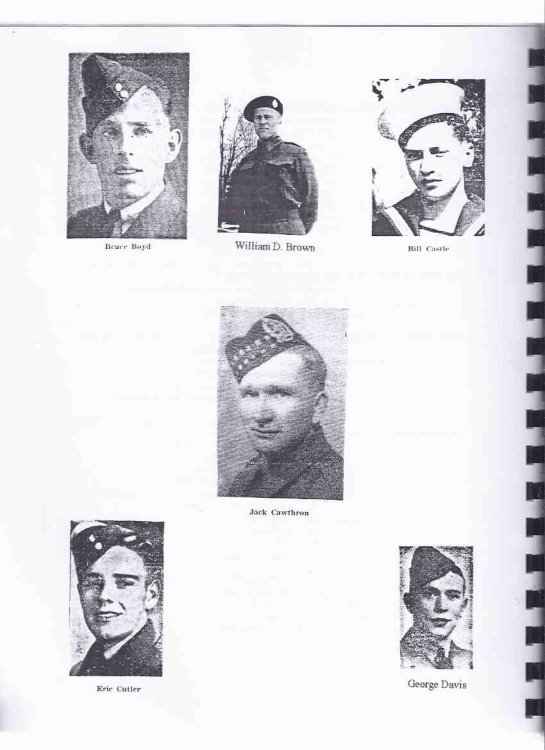 Those Who Served: Dedicated to the men and Women of Whitchurch - Stouffville Area who Served Their Country ( Ontario )