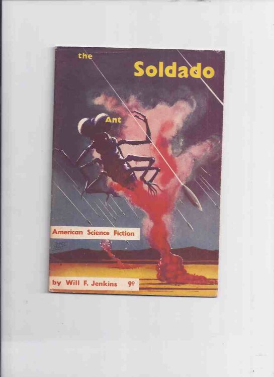 The Soldado Ant (cover story by Jenkins) ---with Private Eye (by Kuttner) --- with Mouse (by Brown): American Science Fiction Series