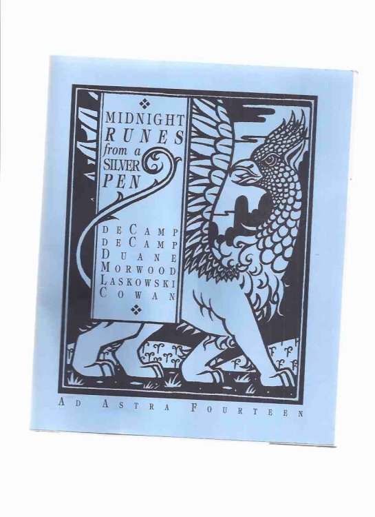 #82 0f 100 Copies: Midnight Runes from a Silver Pen --- Ad Astra Fourteen ( 14 ) ---a Signed Copy (includes: A Swiss Story; The Jungle Vine; Little Green Men; Return to the golden Age; The Ameba; love Song; etc)