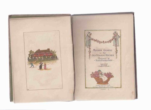 Mother Goose, or The Old Nursery Rhymes, Illustrations / Illustrated By Kate Greenaway ( Bookplate for Henry Frederick [ Thynne ] Marquess of Bath )