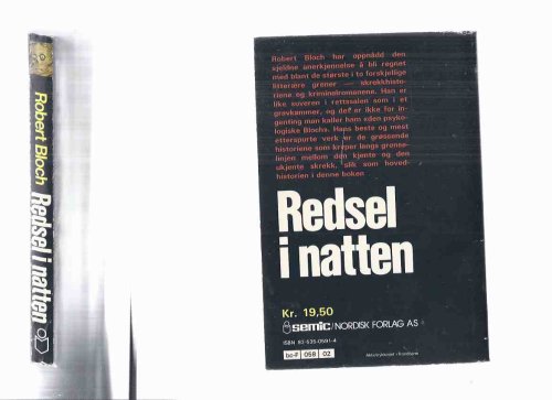 Redsel i Natten ---by Robert Bloch -a Signed Copy ( Terror in the Night / King of Terrors )