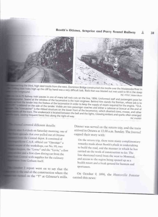 Destination Algonquin Park: Tracks to Cache Lake and the Highland Inn ( Ontario Local History / Resorts )(inc. Booth's Ottawa, Arnprior & Parry Sound Railway; Cache Lake Headquarters / Community; Tourism; etc)