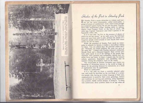Our Totem Poles: A Souvenir of British Columbia -A Monograph of the Totem Poles in Stanley Park, Vancouver, B.C. ---by George H Raley -a signed Copy(A Monograph of the Totem Poles in Stanley Park, Vancouver, British Columbia )