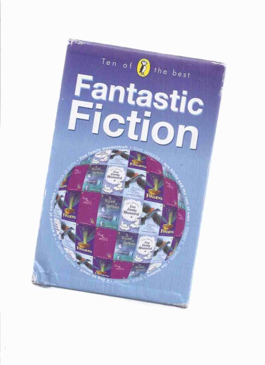 Ten of the Best Fantastic Fiction: Dog So Small; Wizard of Earthsea; Finn Family Moomintroll; Mrs Frisby and Rats of NIMH; Finders; Haunting; Peppermint Pig; Prime Minister's Brain; Thunder and Lightnings; Watership Down -10 volumes / slipcased set