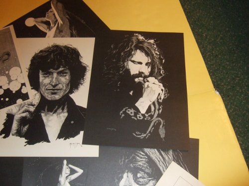 Children of the Night: Robert MacIntyre -aka mac-an-t-saoir ( One of 1000 unNumbered )( B&W Prints Inc. Margot Kidder; Lizard King [ Jim Morrison ]; Medusa; Lirazel Blows Away [from King of Elfland's Daughter ]; Stevie Winwood, Jimi Hendrix; Nudes, etc)