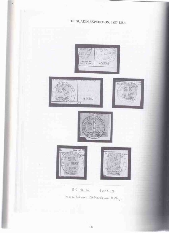 Nineteenth Century Wars in Egypt and the Sudan: An Illustrated History of Selected Covers, Cards and Autograph Letters from the Collection Formed in the Nineteen Seventies ( Stuart Rossiter Trust Fund & Philatelic Auctions )( Stamps )( 19th C./ 1970's )