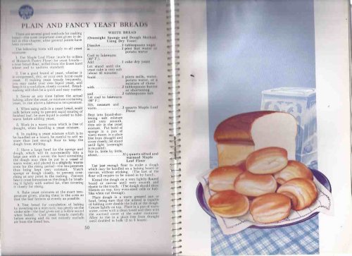 Cooking Secrets for the Users of Monarch Flour / Maple Leaf Milling Co. Ltd. ( Cookbook / Cook Book / Recipes )( Maple Leaf Mills - 1934 Edition )