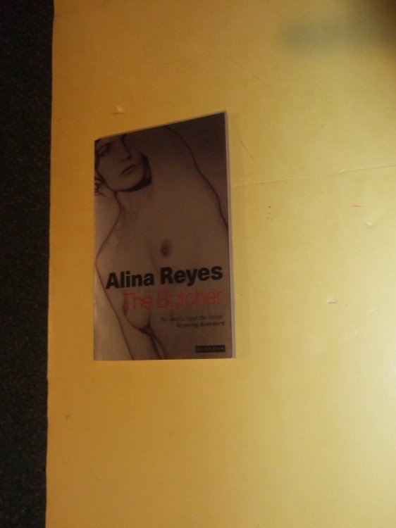 The Butcher -by Alina Reyes -a Signed Copy