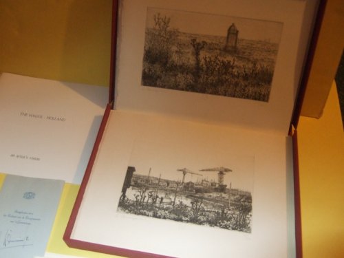 The Hague - Holland - An Artist's Vision / Beeld Van Een Stad Images Des Pays-bas - Willem Minderman ( zestien etsen van Den Haag / seize eaux-fortes de la Haye )( 16 Views of The Hague, The Netherlands - Sixteen Etchings, All Signed )