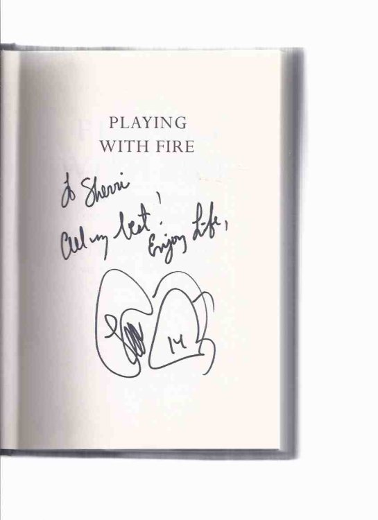 TWO VOLUMES: FURY: Inside the Life of Theoren Fleury ---with Playing with Fire: The Highest Highs and Lowest Lows with Theo Fleury -a Signed Copy ( Biography / Autobiography ) ( NHL / National Hockey League related)