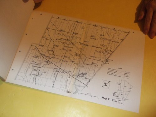 Place Names of Peel: Past & Present, Volume 1 of The Place Names Series ( County / Ontario History -( Fold-Out Maps Intact )