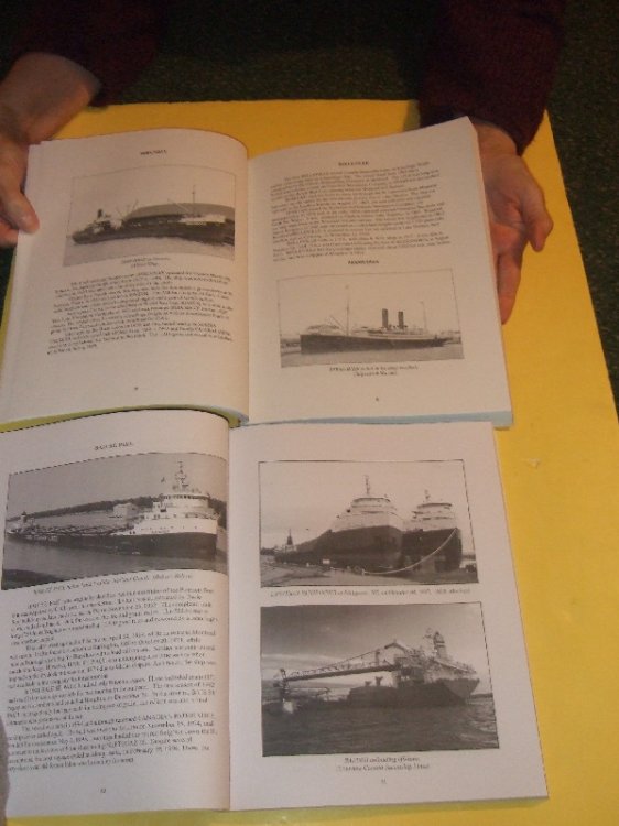 2 VOLUMES: The early Ships of Canada Steamship Lines / Postwar Ships of Canada Steamship Lines ( Postwar Signed By Gillham )( CSL Group )( Steam Ships )
