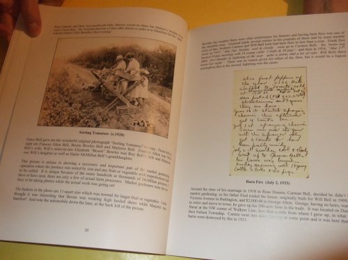 A Hard Day's Work: A History of The McMillan Market Gardening Family -by Alan Norton -Signed ( Burlington, ON / Ontario Local History -chapters inc. Scottish Roots; Pioneers of Halton; The Diaries; Brant's Block; A D McMillan Fruit and Vegetable Grower)