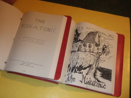The Miskatonic: Lovecraft Centenary Edition ( H P Lovecraft / EOD - Esoteric Order of Dagon, The Moshassuck Press Facsimile Edition of Issues 1 to 27 )( H P Lovecraft / HPL )