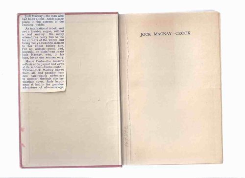 Jock Mackay - Crook -by Scarlet Grey