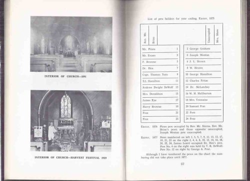 Saint John's Church, Parish of Horton, Wolfville Nova Scotia 1818 - 1968 ( Published in commemoration of the 150th anniversary of St Johns Church and in memory of all who have worshiped therein ) ( NS Church History )