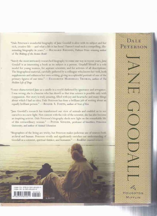 Jane Goodall: The Woman Who Redefined Man -by Dale Peterson -a Signed Copy ( Biography )