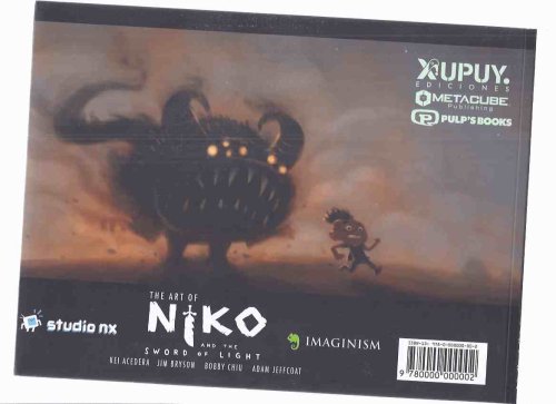 The Art of Niko and the Sword of Light -a Signed Copy with Limited Edition Signed Print ( Artwork / Sketchbook / Illustrations for the TV Series )