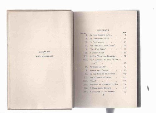 The Dreadnought Boys' World Cruise -by Captain Wilbur Lawton (in dustjacket)( Boys / Boy's )
