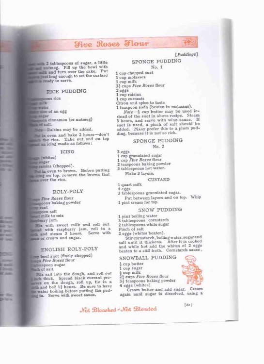 Five Roses Cook Book Being a Manual of Good Recipes, Useful Notes on the Various Classes of Good Things to Eat ---Bread Pastry Etc. --- Facsimile of the 1915 Edition ( Cookbook / Cooking / Baking )