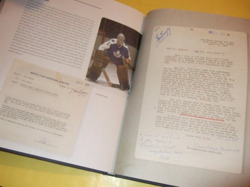 Written in Blue and White: The Toronto Maple Leafs Contracts and Documents from the Collection of Allan Stitt (includes a Facsimile of Ted 