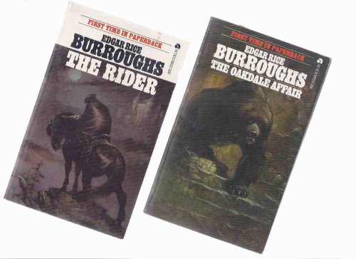 5 Volumes: The Rider; The Oakdale Affair; The Mucker; The Efficiency Expert; The Deputy Sheriff of Commanche County -by Edgar Rice Burroughs ( Comanche )