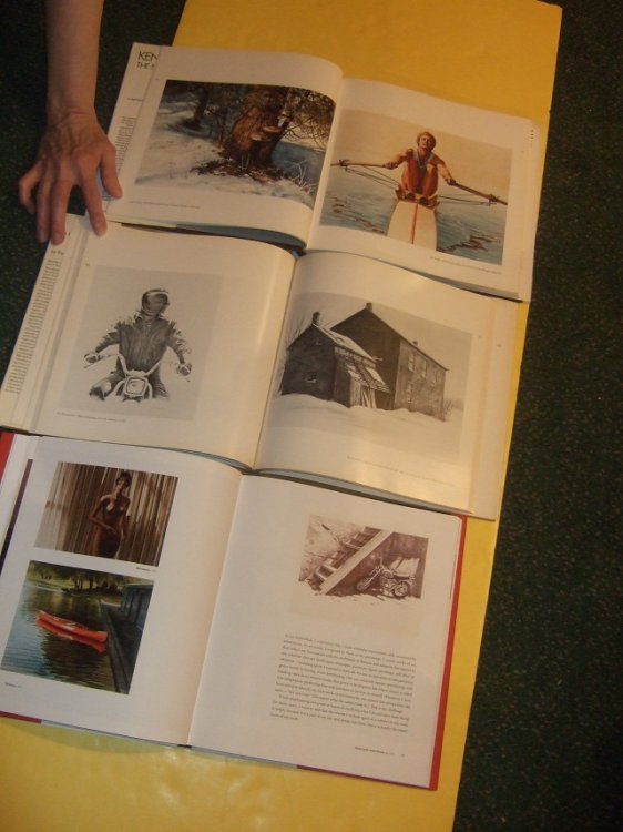 THREE VOLUMES: Ken Danby ---with Ken Danby: The New Decade -both by Paul Duval (one book signed by Ken Danby ) /and/ KD Beyond The Crease (Art Gallery of Hamilton ) ( Canadian Art / Artist )