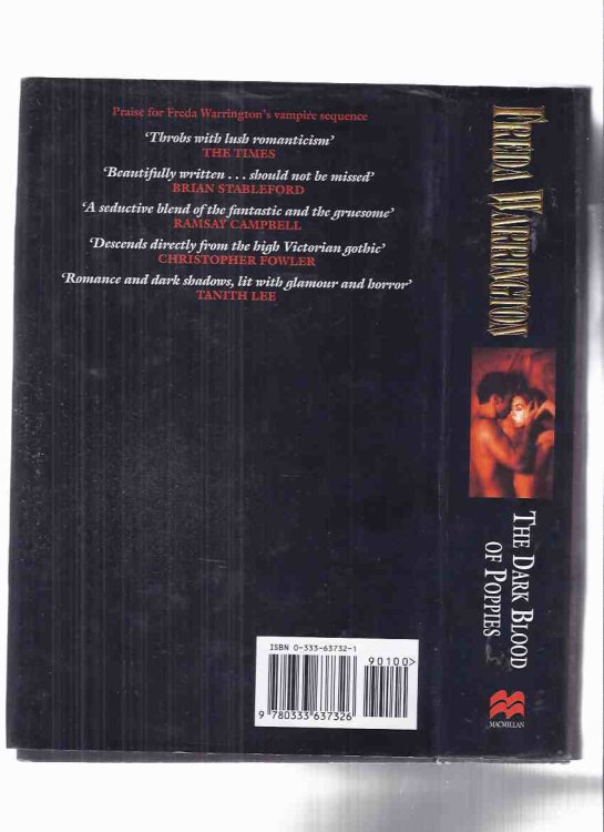 The Dark Blood of Poppies -by Freda Warrington ( Book / Volume 2 [ Two ] of the Vampire Trilogy )