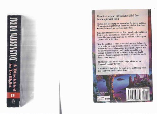 The Blackbird Sequence: A Blackbird in Twilight, Book 4 ---by Freda Warrington -a Signed Copy ( Volume Four )
