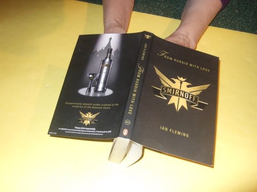 From Russia with Love -by Ian Fleming ( James Bond 007 )( Smirnoff Vodka Promotional Edition )