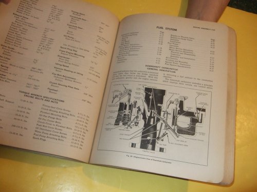 GM - General Motors Products of Canada Limited MAINTENANCE MANUAL for CHEVROLET Passenger Cars 1946 / 1947 / 1948 ( Shop - Reference Manual Chev Automobiles )