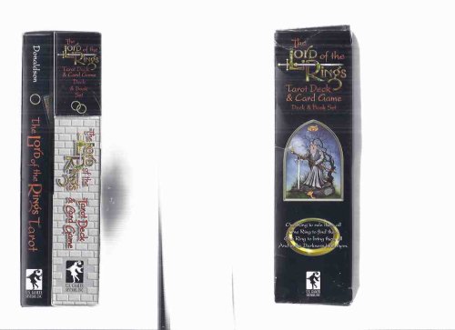 The Lord of the Rings Tarot Deck & Card Game: Deck & Book Set (with Fold-out Spread Sheet for Tarot Readings )( 78 Cards, Book, Spread Sheet, Instruction manual )